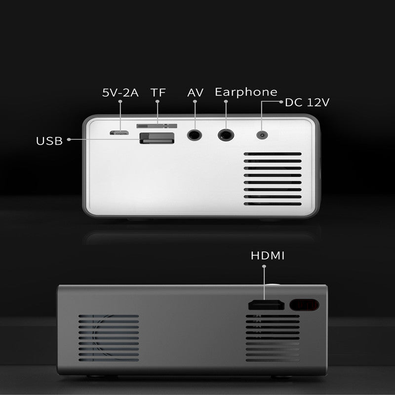 Mini Projector - Portable and Compact 1080p